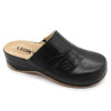 rutschfester Kunststoffsohle,damen clogs,damen clogs mit fußbett,damen clogs vorne geschlossen,damen clogs leder,damen clogs mit absatz,leon,modell2019,Lederclogs,Damen,Modell 2019,Echtleder,rutschfester,Klettverschluss,Geschlossen,rutschfeste Sohle,Damenclogs