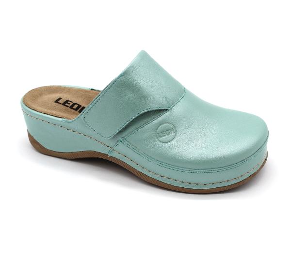 rutschfester Kunststoffsohle,damen clogs,damen clogs mit fußbett,damen clogs vorne geschlossen,damen clogs leder,damen clogs mit absatz,leon,modell2019,Lederclogs,Damen,Modell 2019,Echtleder,rutschfester,Klettverschluss,Geschlossen,rutschfeste Sohle,Damenclogs