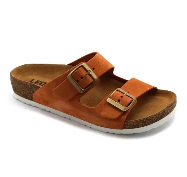 leon damen lederschuhe-4010-orange