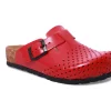 leon kinder lederclogs-4800-rot3