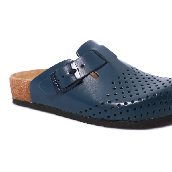 Lederclogs für Kinder,leder clogs damen sale,leder clogs damen günstig,Lederclogs kinder,kinder lederclogs,verstellbare Riemen,Stil,Komfort,Sicherheit,Fantastische 4800 Lederclogs,anatomisch geformte,Modell 4800 Blau,Leon Lederclogs,Design