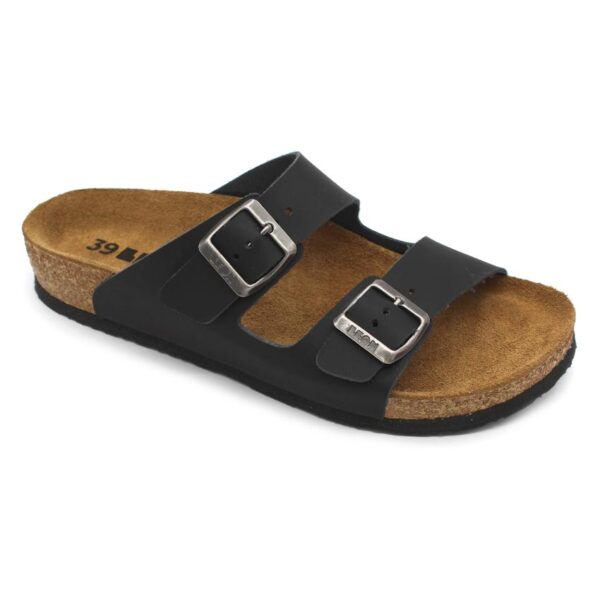 Leon Damen Lederschuhe Modell 4010 aus echtem Leder – bequeme Schnürschuhe mit flexibler Sohle, ideal für Alltag, Freizeit und Beruf-schwarz-bakar